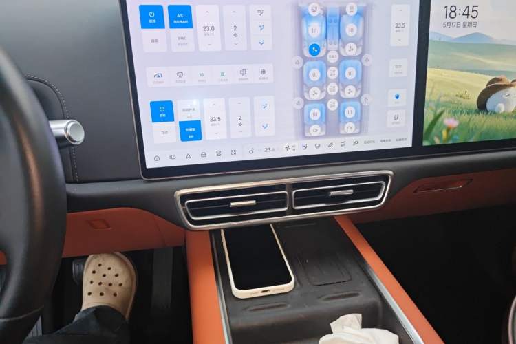 Used Li Auto L9 2024 Ultra Model Audio And AC Panel