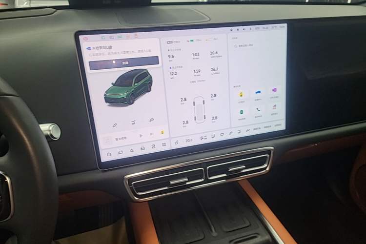 Used Li Auto L9 2024 Ultra Model Audio And AC Panel