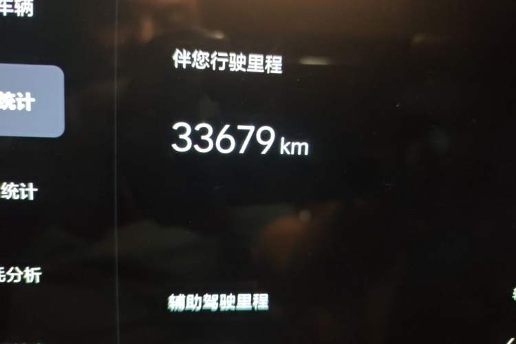 Used Li Auto L9 2024 Ultra Model Odometer Close Up