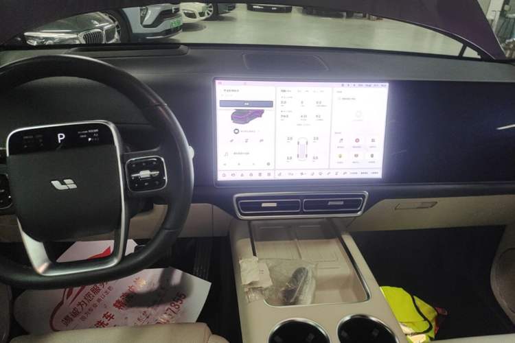 Used Li Auto L9 2024 Ultra Model Audio And AC Panel