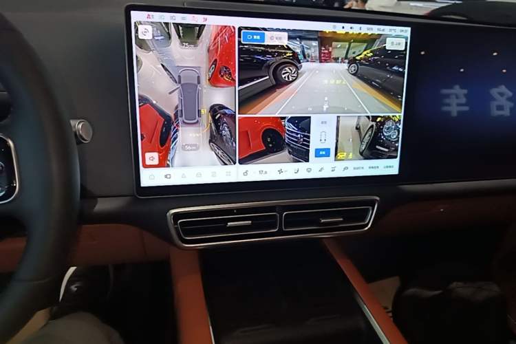 Used Li Auto L9 2024 Ultra Model Audio And AC Panel