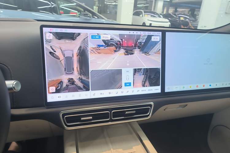 Used Li Auto L9 2024 Ultra Model Audio And AC Panel
