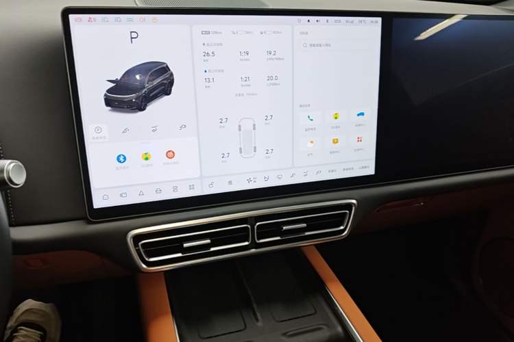 Used Li Auto L9 2025 Ultra Smart Refreshed Edition Audio And AC Panel