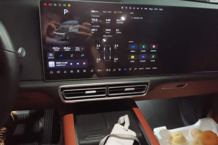 Used Li Auto L9 2025 Ultra Smart Refreshed Edition Audio And AC Panel