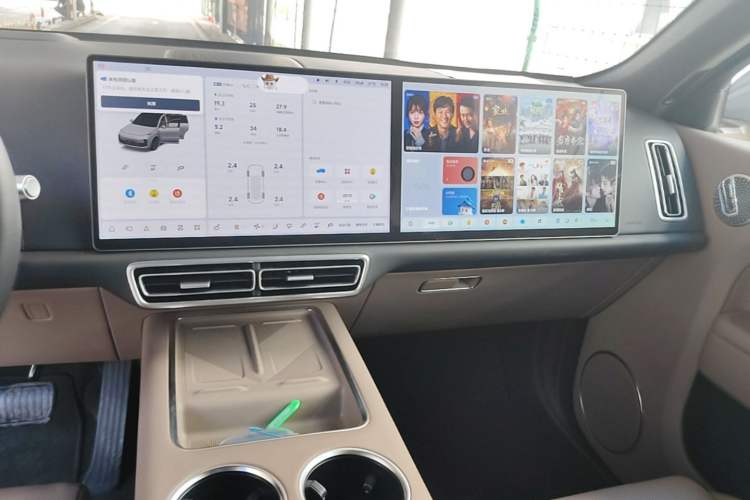 Used Li Auto L9 2025 Pro Smart Refreshed Edition Audio And AC Panel