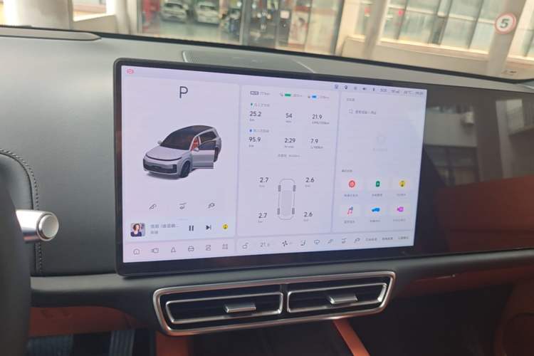 Used Li Auto L9 2025 Ultra Smart Refreshed Edition Audio And AC Panel