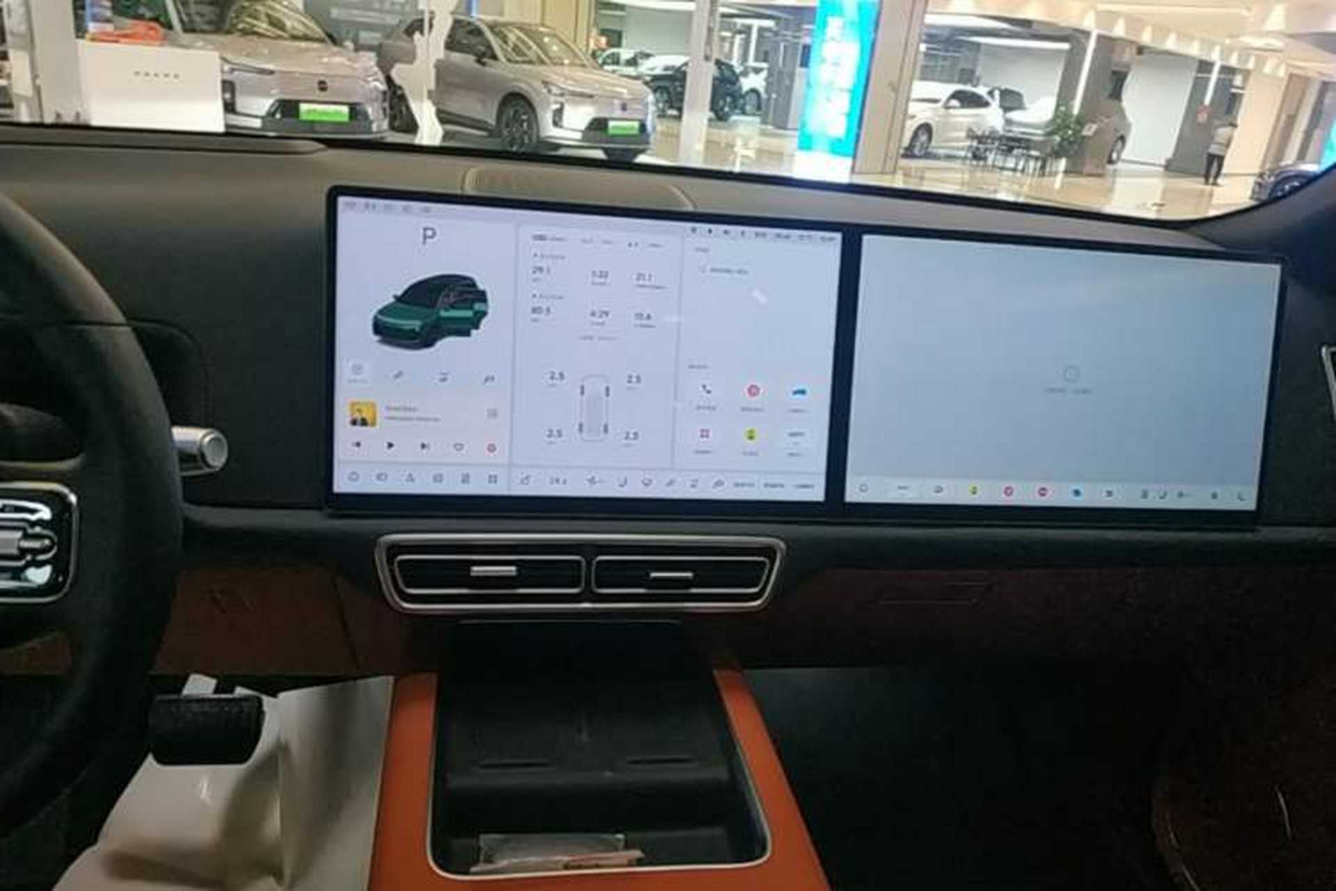 Used Li Auto L9 2025 Ultra Smart Refreshed Edition Audio And AC Panel
