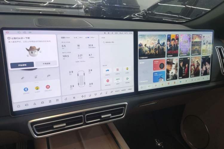 Used Li Auto L9 2025 Ultra Smart Refreshed Edition Audio And AC Panel