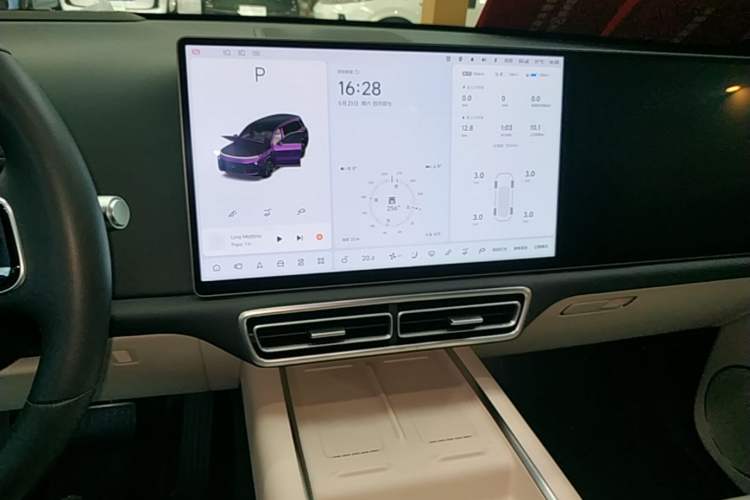 Used Li Auto L9 2025 Ultra Smart Refreshed Edition Audio And AC Panel