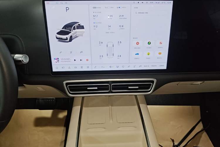 Used Li Auto L9 2025 Ultra Smart Refreshed Edition Audio And AC Panel