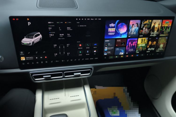 Used Li Auto L9 2025 Pro Smart Refreshed Edition Audio And AC Panel
