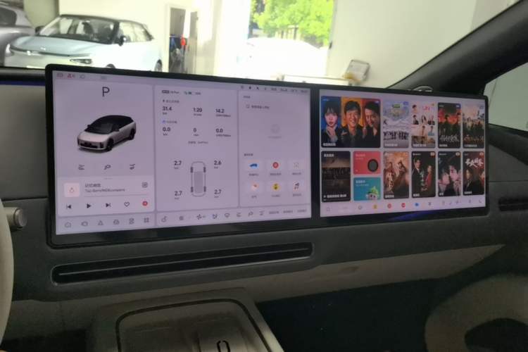 Used Li Auto i6 2025 Model Four-Wheel-Drive Standard Type Audio And AC Panel