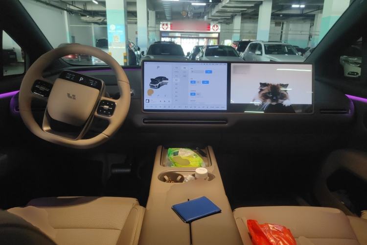Used Li Auto i6 2025 Model Two-Wheel-Drive Standard Type Center Console