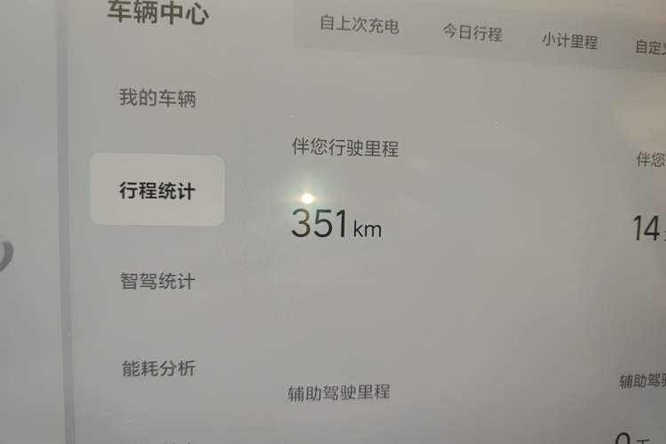 Used Li Auto i8 2025 Model Standard Version Odometer Close Up
