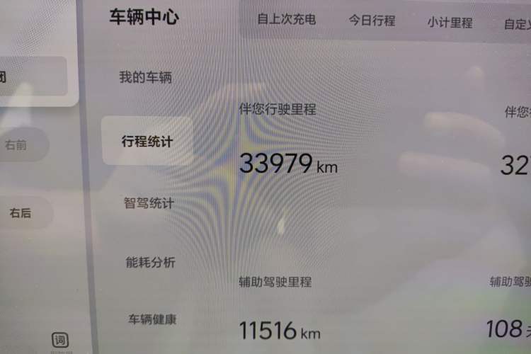 Used Li Auto MEGA 2025 Home Family Special Edition Odometer Close Up