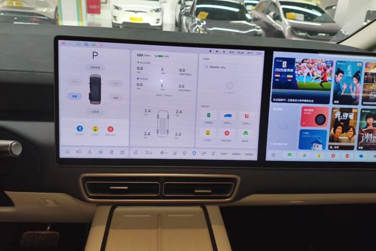 Used Li Auto MEGA 2025 Home Family Special Edition Audio And AC Panel