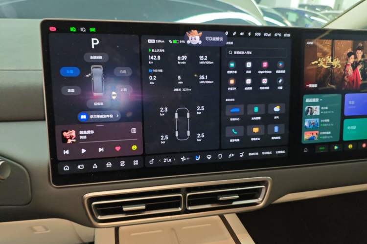Used Li Auto MEGA 2025 Home Family Special Edition Audio And AC Panel