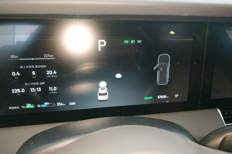Used Li Auto ONE 2019 Extended-Range 6-Seater Version Instrument Cluster