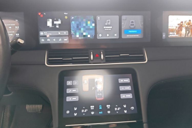 Used Li Auto ONE 2020 Extended-Range 6-Seater Version Audio And AC Panel