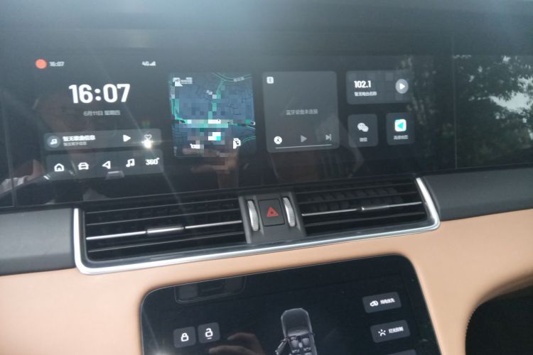 Used Li Auto ONE 2020 Extended-Range 6-Seater Version Audio And AC Panel
