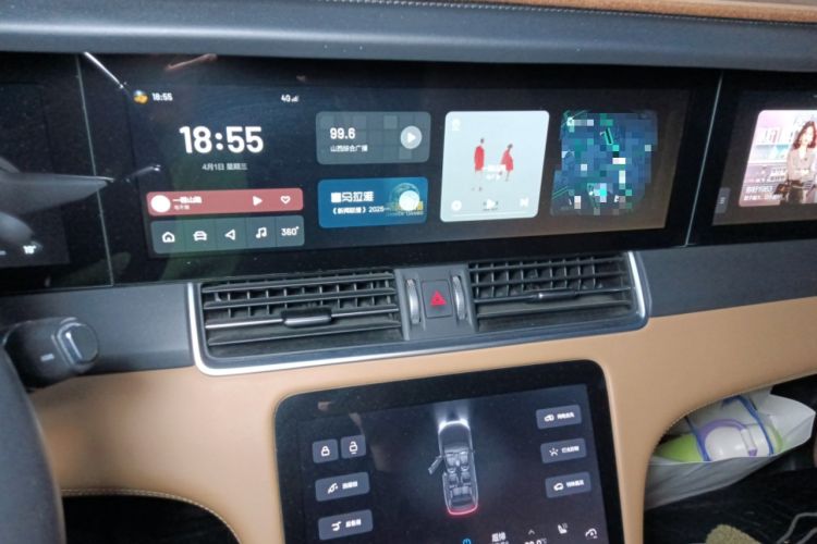 Used Li Auto ONE 2020 Extended-Range 6-Seater Version Audio And AC Panel