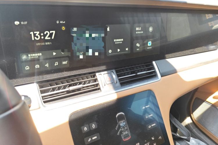 Used Li Auto ONE 2020 Extended-Range 6-Seater Version Audio And AC Panel