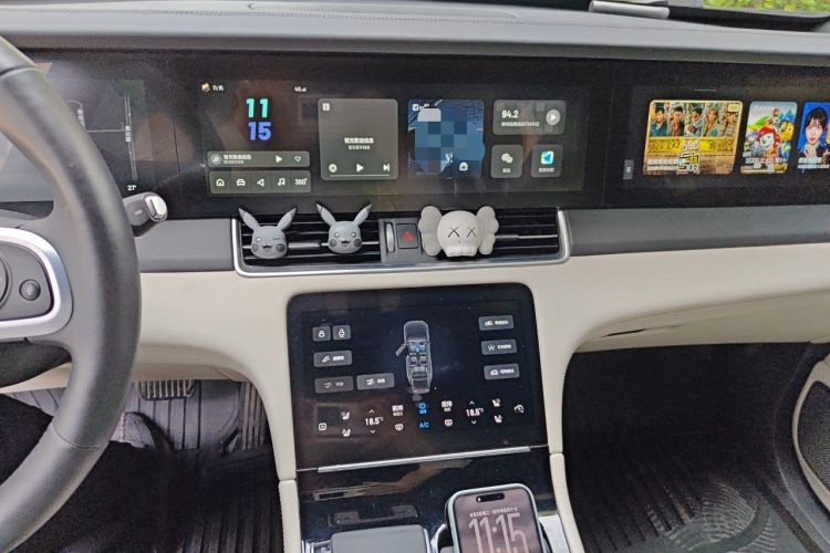 Used Li Auto ONE 2020 Extended-Range 6-Seater Version Audio And AC Panel
