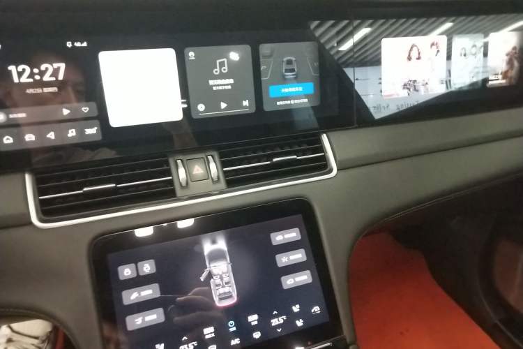 Used Li Auto ONE 2020 Extended-Range 6-Seater Version Audio And AC Panel