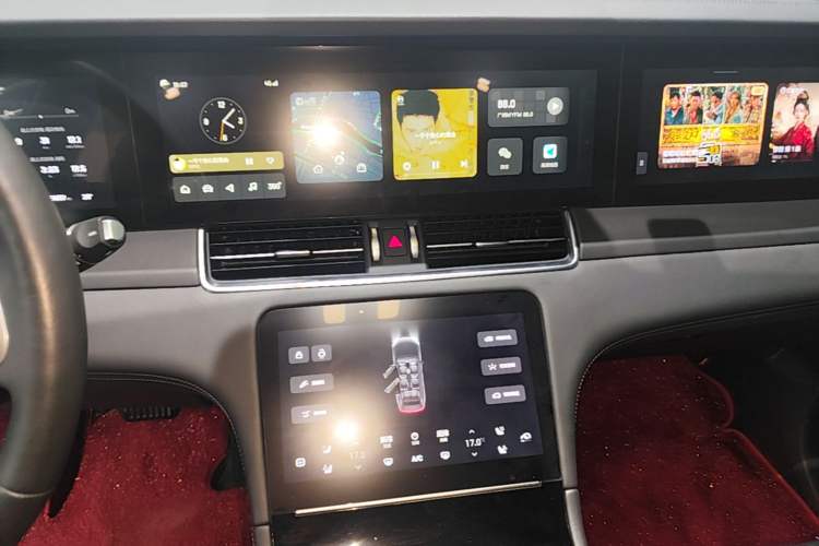 Used Li Auto ONE 2020 Extended-Range 6-Seater Version Audio And AC Panel