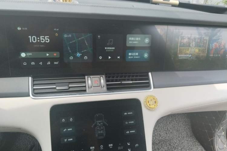 Used Li Auto ONE 2020 Extended-Range 6-Seater Version Audio And AC Panel
