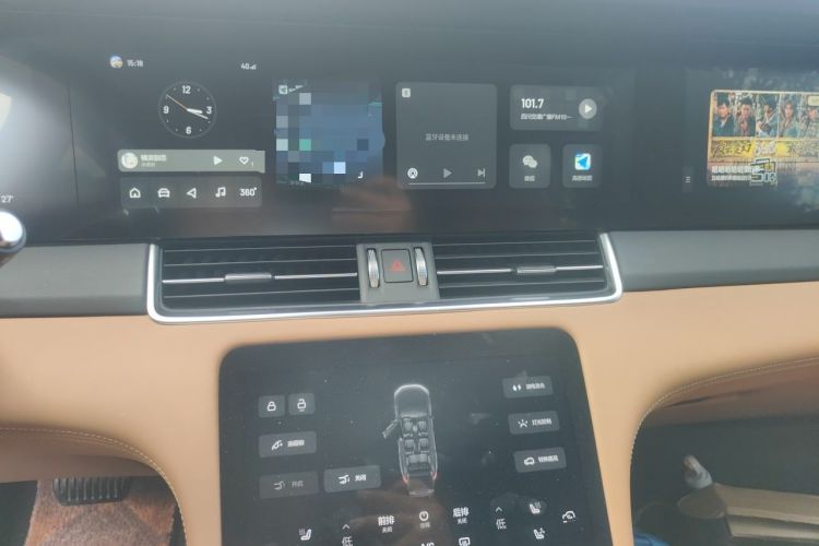 Used Li Auto ONE 2020 Extended-Range 6-Seater Version Audio And AC Panel