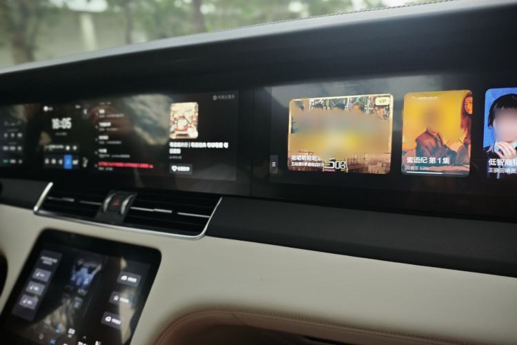 Used Li Auto ONE 2020 Extended-Range 6-Seater Version Audio And AC Panel