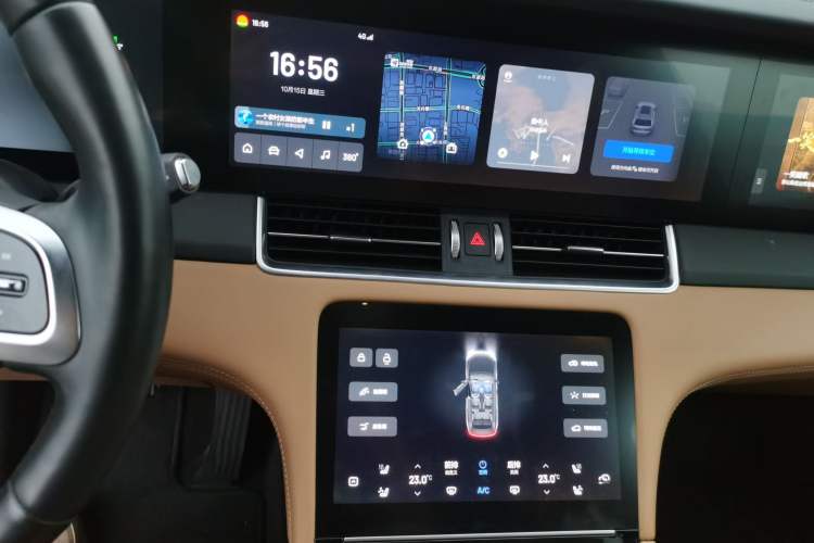 Used Li Auto ONE 2020 Extended-Range 6-Seater Version Audio And AC Panel