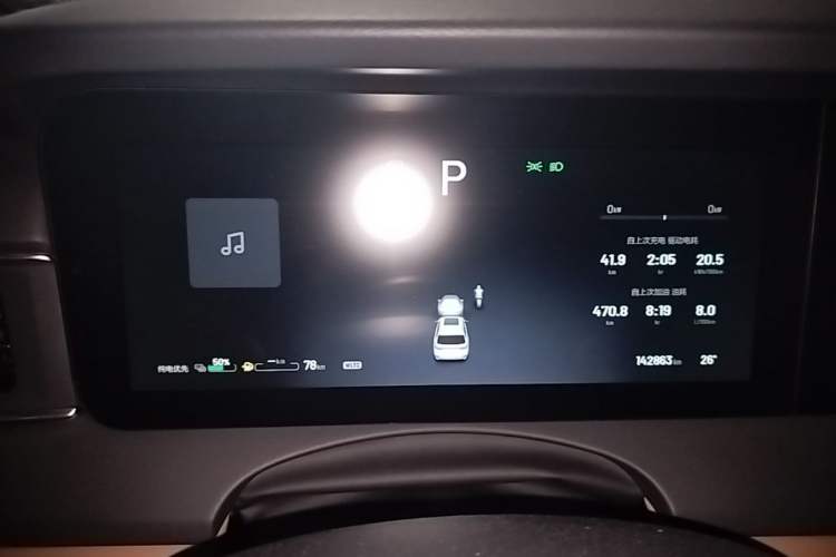 Used Li Auto ONE 2020 Extended-Range 6-Seater Version Instrument Cluster