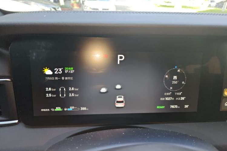 Used Li Auto ONE 2020 Extended-Range 6-Seater Version Instrument Cluster