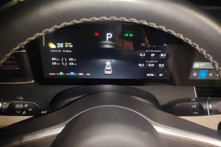 Used Li Auto ONE 2020 Extended-Range 6-Seater Version Instrument Cluster