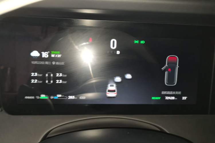 Used Li Auto ONE 2020 Extended-Range 6-Seater Version Instrument Cluster