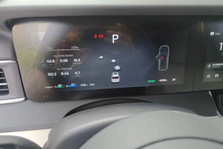 Used Li Auto ONE 2020 Extended-Range 6-Seater Version Instrument Cluster