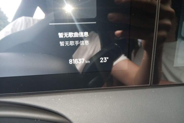 Used Li Auto ONE 2020 Extended-Range 6-Seater Version Odometer Close Up