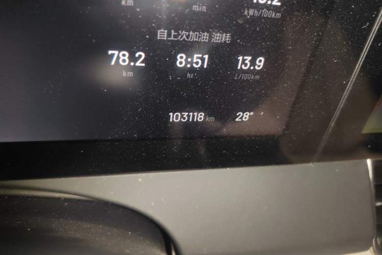 Used Li Auto ONE 2020 Extended-Range 6-Seater Version Odometer Close Up