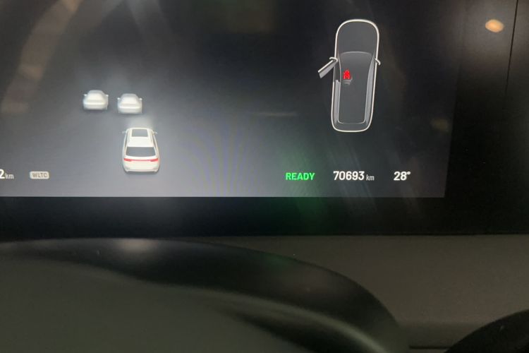 Used Li Auto ONE 2020 Extended-Range 6-Seater Version Odometer Close Up