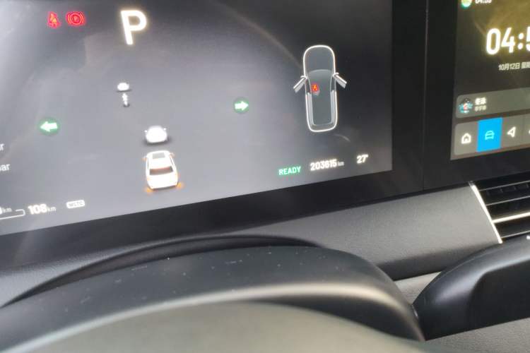 Used Li Auto ONE 2020 Extended-Range 6-Seater Version Odometer Close Up