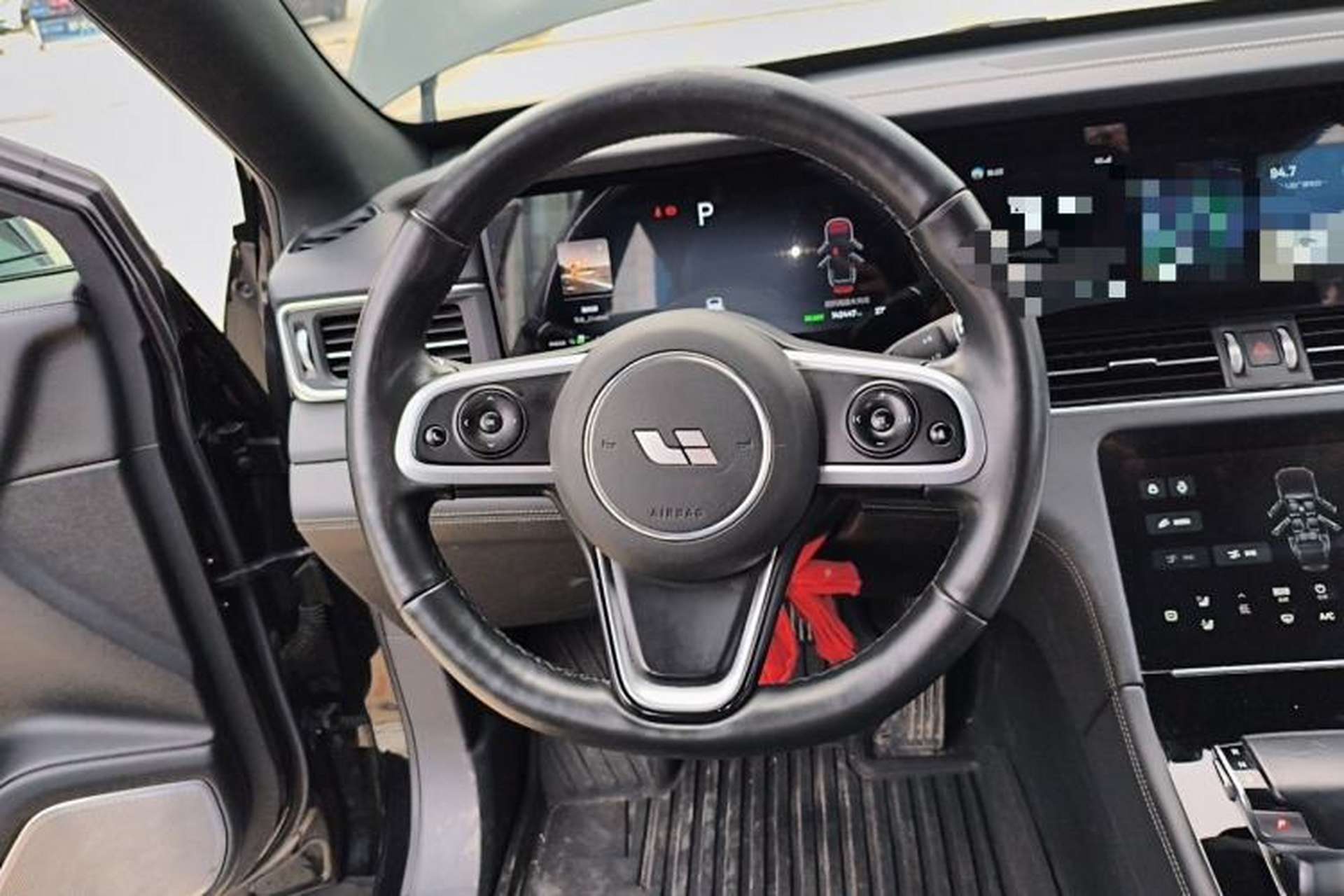 Used Li Auto ONE 2020 Extended-Range 6-Seater Version Steering Wheel