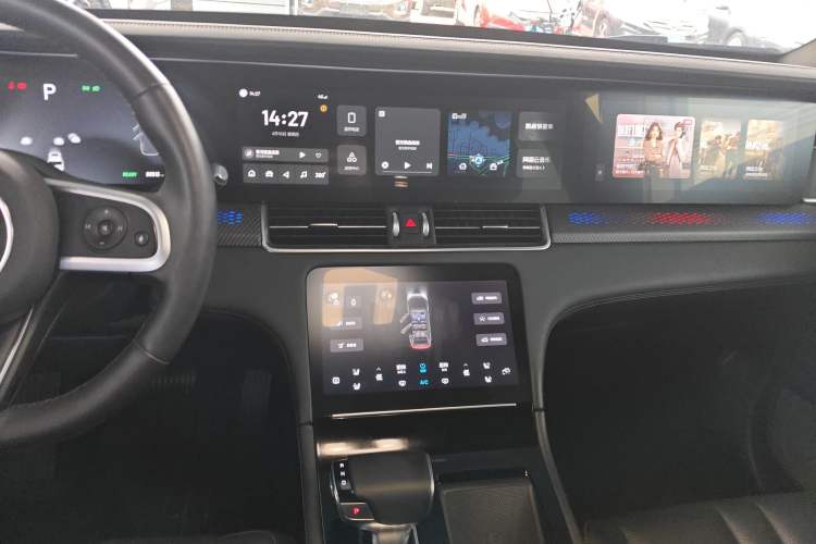 Used Li Auto ONE 2020 Range-Extended 7-Seater Version Audio And AC Panel