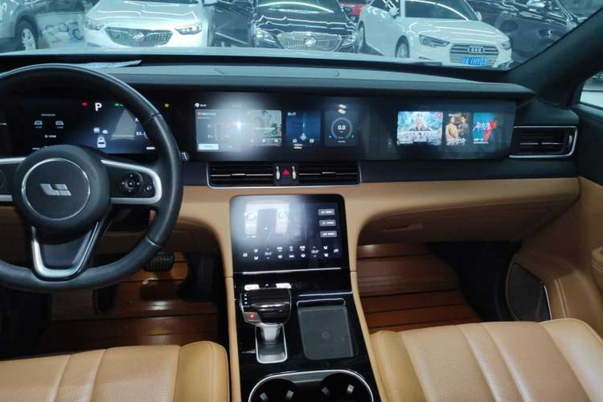 Used Li Auto ONE 2020 Extended-Range 6-Seater Version Audio And AC Panel