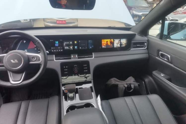 Used Li Auto ONE 2020 Extended-Range 6-Seater Version Audio And AC Panel