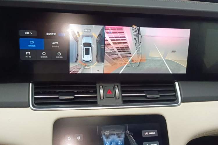 Used Li Auto ONE 2020 Extended-Range 6-Seater Version Audio And AC Panel