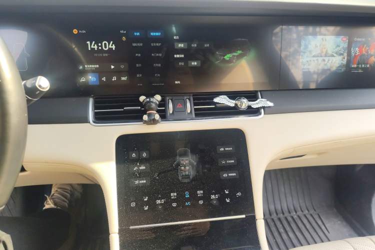 Used Li Auto ONE 2020 Extended-Range 6-Seater Version Audio And AC Panel
