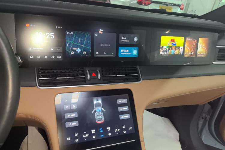 Used Li Auto ONE 2020 Extended-Range 6-Seater Version Audio And AC Panel