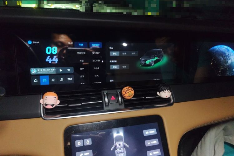 Used Li Auto ONE 2020 Range-Extended 7-Seater Version Audio And AC Panel